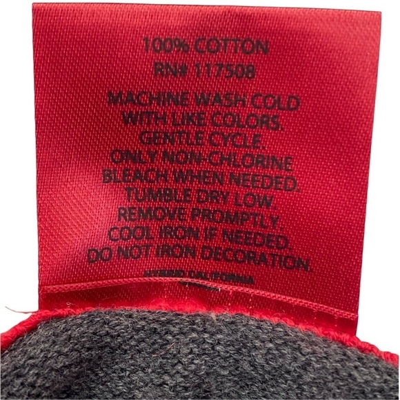 Well Worn Holiday Elfie Sweater Charcoal Grey Sz 2T - Picture 4 of 10